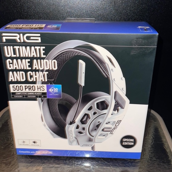 RIG 500 PRO HS Special Edition White Gaming Headset - Picture 1 of 3